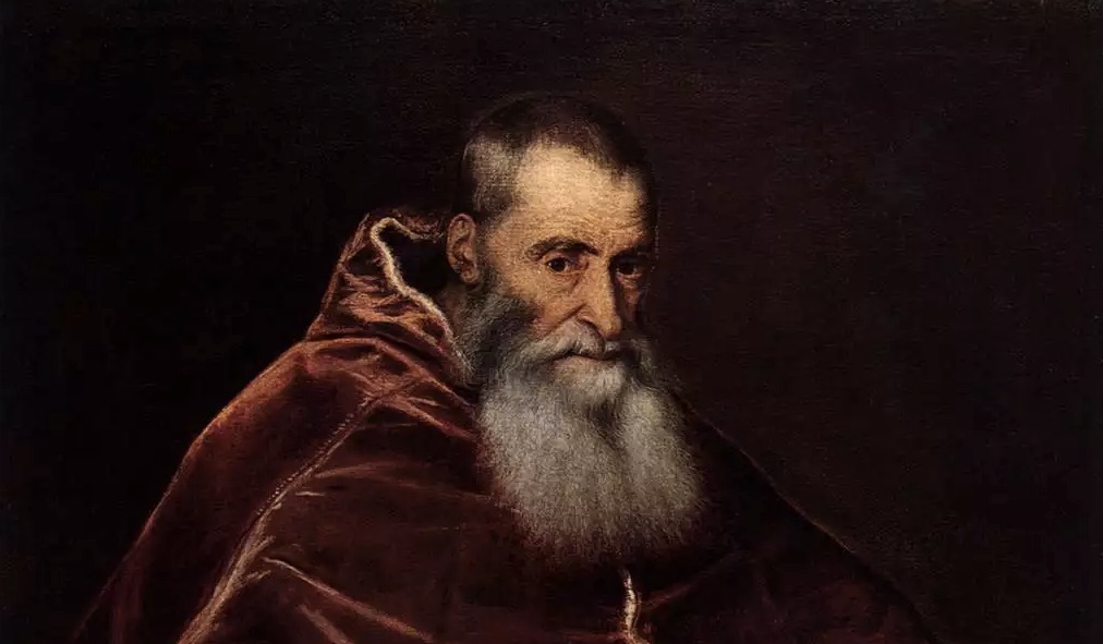 Тициан. Портрет Папы Павла Третьего, 1545-1546